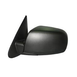 LKQ - 2007-2009 Hyundai Santa Fe Driver's Side Door Mirror Power Adjustment, Manual Folding, Non-Heated, Textured Black