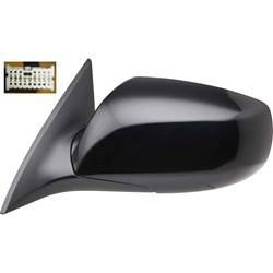 LKQ - 2010-2015 Hyundai Genesis Coupe Driver's Side Door Mirror Power Adjustment, Manual Folding, Non-Heated, Textured Paint To Match