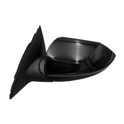 LKQ - 2021-2024 Hyundai Elantra Driver's Side Door Mirror Power Adjustment, Manual Folding, Heated, Blind Spot Indicator, Black