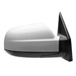 LKQ - 2007-2010 Hyundai Elantra Passenger's Side Door Mirror Manual Adjustment, Manual Folding, Non-Heated, Paint To Match