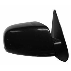 LKQ - 2007-2012 Hyundai Santa Fe Passenger's Side Door Mirror Power Adjustment, Manual Folding, Heated, Textured Paint To Match