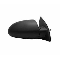 LKQ - 2007-2009 Hyundai Accent Passenger's Side Door Mirror Manual Adjustment, Manual Folding, Non-Heated, Textured Paint To Match