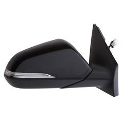 LKQ - 2015-2017 Hyundai Sonata Passenger's Side Door Mirror Power Adjustment, Manual Folding, Heated, Housing Turn Signal Indicator, Mirror Turn Signal Indicator, Black