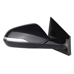 LKQ - 2015-2017 Hyundai Sonata Passenger's Side Door Mirror Power Adjustment, Manual Folding, Heated, Blind Spot Indicator, Housing Turn Signal Indicator, Memory Setting, Mirror Turn Signal Indicator, Paint to Match