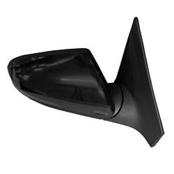 LKQ - 2017-2018 Hyundai Elantra Passenger's Side Door Mirror Power Adjustment, Manual Folding, Heated, Blind Spot Indicator, Housing Turn Signal Indicator, Mirror Turn Signal Indicator, Black