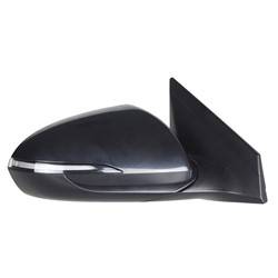 LKQ - 2019-2020 Hyundai Elantra Passenger's Side Door Mirror Power Adjustment, Manual Folding, Heated, Blind Spot Indicator, Housing Turn Signal Indicator, Mirror Turn Signal Indicator, Textured Paint To Match, US Bult