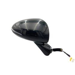 LKQ - 2020-2023 Hyundai Sonata Passenger's Side Door Mirror Power Adjustment, Manual Folding, Heated, Blind Spot Indicator, Housing Turn Signal Indicator, Mirror Turn Signal Indicator, Gloss Black