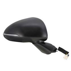 LKQ - 2020-2023 Hyundai Sonata Passenger's Side Door Mirror Power Adjustment, Manual Folding, Heated, Blind Spot Indicator, Housing Turn Signal Indicator, Mirror Turn Signal Indicator, Paint to Match