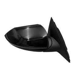 LKQ - 2021-2023 Hyundai Elantra Passenger's Side Door Mirror Power Adjustment, Manual Folding, Non-Heated, Blind Spot Indicator, Black