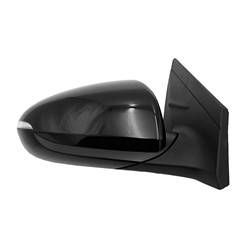 LKQ - 2020-2022 Hyundai Ioniq Passenger's Side Door Mirror Power Adjustment, Powered Folding, Heated, Blind Spot Indicator, Housing Turn Signal Indicator, Integrated Puddle Light, Memory Setting, Mirror Turn Signal Indicator, Puddle Light, Black