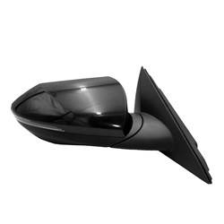 LKQ - 2021-2024 Hyundai Elantra Passenger's Side Door Mirror Power Adjustment, Manual Folding, Heated, Blind Spot Indicator, Housing Turn Signal Indicator, Mirror Turn Signal Indicator, Paint to Match