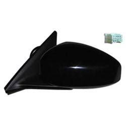 LKQ - 2003-2007 INFINITI G35 Driver's Side Door Mirror Power Adjustment, Manual Folding, Heated, Textured Paint To Match