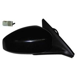 LKQ - 2003-2007 INFINITI G35 Passenger's Side Door Mirror Power Adjustment, Manual Folding, Non-Heated, Textured Paint To Match