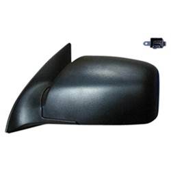 LKQ - 2005-2009 Kia Sportage Driver's Side Door Mirror Power Adjustment, Manual Folding, Non-Heated, Textured Black