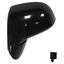 LKQ - 2007-2012 Kia Rondo Driver's Side Door Mirror Power Adjustment, Manual Folding, Heated, Black