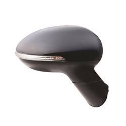 LKQ - 2014-2017 Kia Rio Driver's Side Door Mirror Power Adjustment, Powered Folding, Heated, Housing Turn Signal Indicator, Mirror Turn Signal Indicator, Paint to Match