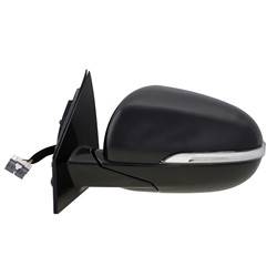 LKQ - 2016-2020 Kia Sorento Driver's Side Door Mirror Power Adjustment, Manual Folding, Heated, Housing Turn Signal Indicator, Mirror Turn Signal Indicator, Black