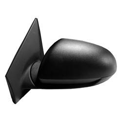 LKQ - 2018-2020 Kia Rio Driver's Side Door Mirror Manual Adjustment, Manual Folding, Non-Heated, Textured Black