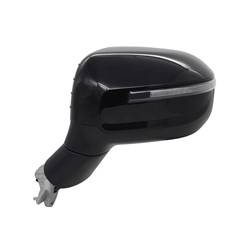 LKQ - 2020-2022 Kia Telluride Driver's Side Door Mirror Power Adjustment, Manual Folding, Heated, Blind Spot Indicator, Housing Turn Signal Indicator, Mirror Turn Signal Indicator, Textured Paint To Match