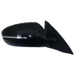 LKQ - 2014-2015 Kia Optima Passenger's Side Door Mirror Power Adjustment, Manual Folding, Heated, Housing Turn Signal Indicator, Mirror Turn Signal Indicator, Black