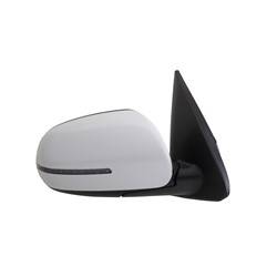 LKQ - 2010-2013 Kia Forte Passenger's Side Door Mirror Power Adjustment, Powered Folding, Heated, Housing Turn Signal Indicator, Mirror Turn Signal Indicator, Black