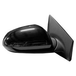 LKQ - 2018-2023 Kia Rio Passenger's Side Door Mirror Power Adjustment, Manual Folding, Heated, Black