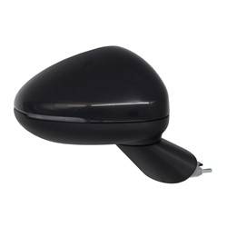 LKQ - 2021 Kia K5 Passenger's Side Door Mirror Power Adjustment, Manual Folding, Heated, Blind Spot Indicator, Housing Turn Signal Indicator, Mirror Turn Signal Indicator, Textured Paint To Match