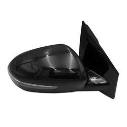 LKQ - 2020-2022 Kia Sportage Passenger's Side Door Mirror Power Adjustment, Powered Folding, Heated, Blind Spot Indicator, Housing Turn Signal Indicator, Mirror Turn Signal Indicator, Paint to Match