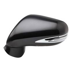 LKQ - 2010-2014 Lexus IS250 Driver's Side Door Mirror Power Adjustment, Manual Folding, Heated, Housing Turn Signal Indicator, Integrated Puddle Light, Mirror Turn Signal Indicator, Paint to Match