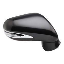 LKQ - 2010-2014 Lexus IS250 Passenger's Side Door Mirror Power Adjustment, Manual Folding, Heated, Housing Turn Signal Indicator, Integrated Puddle Light, Mirror Turn Signal Indicator, Paint to Match