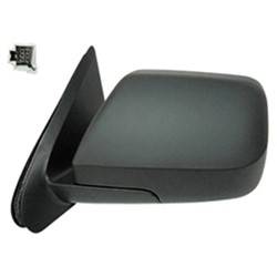 LKQ - 2009-2011 Mazda Tribute Driver's Side Door Mirror Power Adjustment, Manual Folding, Heated, Textured Black