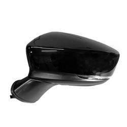 LKQ - 2017-2021 Mazda 6 Driver's Side Door Mirror Power Adjustment, Manual Folding, Heated, Housing Turn Signal Indicator, Mirror Turn Signal Indicator, Black