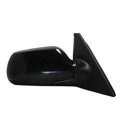 LKQ - 2004-2009 Mazda 3 Passenger's Side Door Mirror Power Adjustment, Manual Folding, Non-Heated, Paint to Match