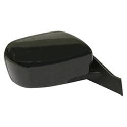 LKQ - 2006-2010 Mazda 5 Passenger's Side Door Mirror Power Adjustment, Manual Folding, Heated, Textured Paint To Match