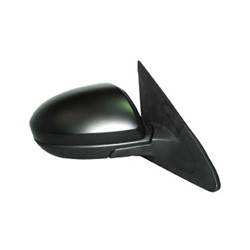 LKQ - 2010-2013 Mazda 3 Passenger's Side Door Mirror Power Adjustment, Manual Folding, Heated, Paint to Match