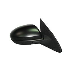 LKQ - 2010-2013 Mazda 3 Passenger's Side Door Mirror Power Adjustment, Manual Folding, Non-Heated, Paint to Match