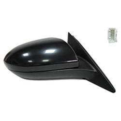 LKQ - 2009-2013 Mazda 6 Passenger's Side Door Mirror Power Adjustment, Manual Folding, Non-Heated, Paint to Match