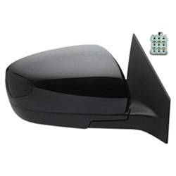 LKQ - 2010-2015 Mazda CX-9 Passenger's Side Door Mirror Power Adjustment, Manual Folding, Non-Heated, Textured Paint To Match