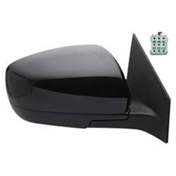 LKQ - 2010-2012 Mazda CX-9 Passenger's Side Door Mirror Power Adjustment, Manual Folding, Heated, Textured Paint To Match