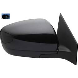 LKQ - 2010-2015 Mazda CX-9 Passenger's Side Door Mirror Power Adjustment, Manual Folding, Non-Heated, Housing Turn Signal Indicator, Textured Paint To Match