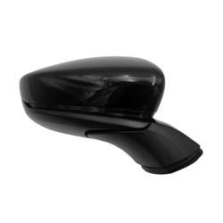 LKQ - 2019-2023 Mazda 3 Passenger's Side Door Mirror Power Adjustment, Manual Folding, Non-Heated, Paint to Match