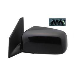 LKQ - 2002-2003 Mitsubishi Lancer Driver's Side Door Mirror Power Adjustment, Manual Folding, Heated, Textured Paint To Match