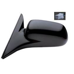 LKQ - 1999-2003 Mitsubishi Galant Driver's Side Door Mirror Manual Adjustment, Non-Foldaway, Non-Heated, Black