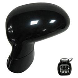 LKQ - 2006-2008 Mitsubishi Eclipse Driver's Side Door Mirror Power Adjustment, Manual Folding, Non-Heated, Paint to Match