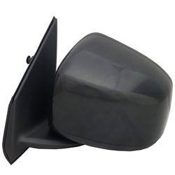 LKQ - 2015-2017 Mitsubishi Lancer Driver's Side Door Mirror Power Adjustment, Manual Folding, Non-Heated, Paint to Match