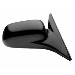 LKQ - 1999-2003 Mitsubishi Galant Passenger's Side Door Mirror Manual Adjustment, Non-Foldaway, Non-Heated, Black