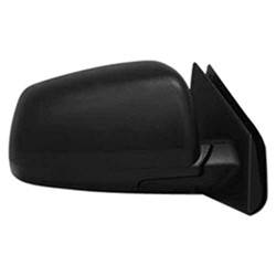 LKQ - 2008-2015 Mitsubishi Lancer Passenger's Side Door Mirror Power Adjustment, Manual Folding, Non-Heated, Textured