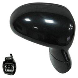 LKQ - 2006-2008 Mitsubishi Eclipse Passenger's Side Door Mirror Power Adjustment, Manual Folding, Heated, Paint to Match