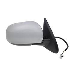 LKQ - 2014-2015 Mitsubishi Outlander Passenger's Side Door Mirror Power Adjustment, Manual Folding, Heated, Paint to Match