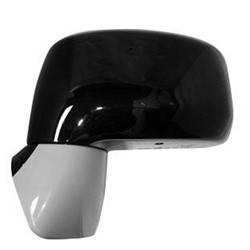 LKQ - 2007 Nissan Versa Driver's Side Door Mirror Power Adjustment, Manual Folding, Non-Heated, Smooth Paint To Match